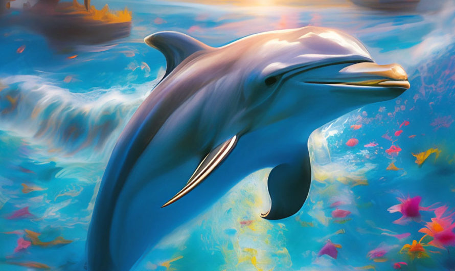 Эти удивительные дельфины!